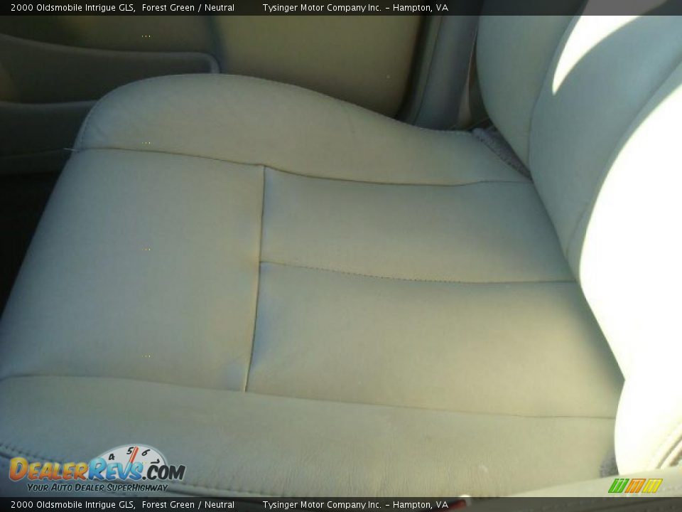 2000 Oldsmobile Intrigue GLS Forest Green / Neutral Photo #17