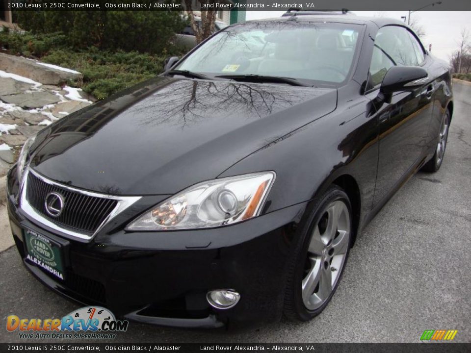 Front 3/4 View of 2010 Lexus IS 250C Convertible Photo #1