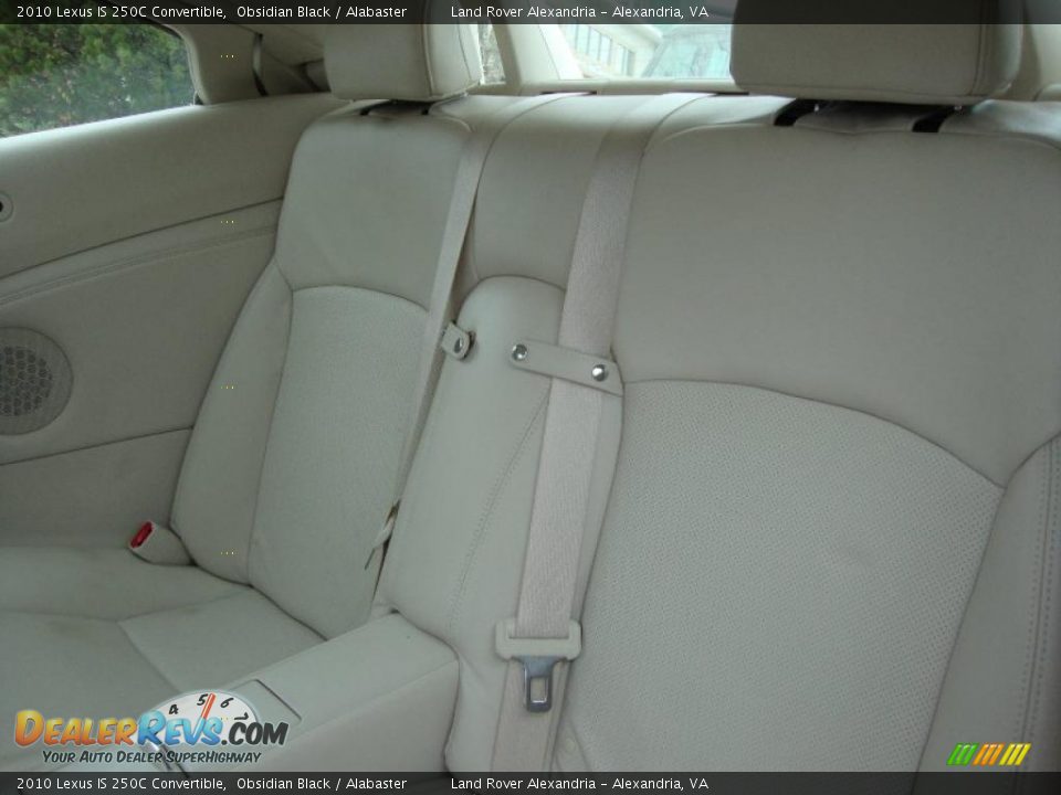 Alabaster Interior - 2010 Lexus IS 250C Convertible Photo #17