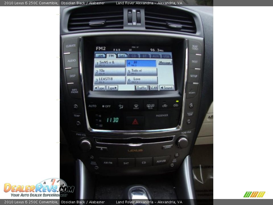 Controls of 2010 Lexus IS 250C Convertible Photo #20