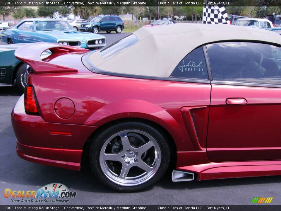 2003 Ford Mustang Roush Stage 1 Convertible Redfire Metallic Medium 