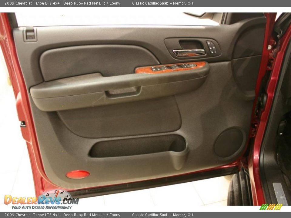 2009 Chevrolet Tahoe LTZ 4x4 Deep Ruby Red Metallic / Ebony Photo #5