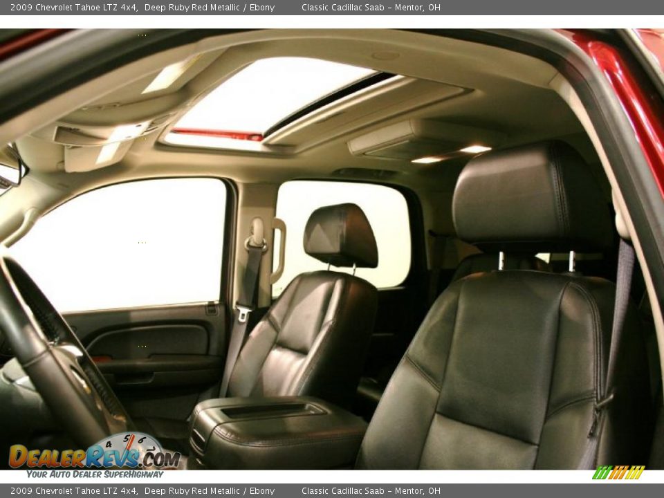 2009 Chevrolet Tahoe LTZ 4x4 Deep Ruby Red Metallic / Ebony Photo #7