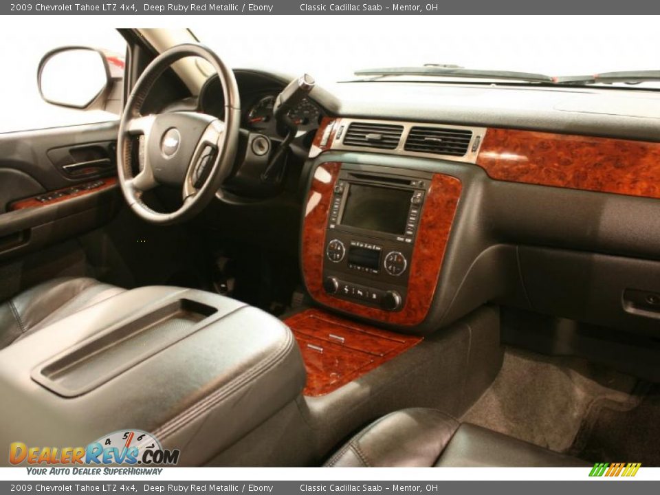 2009 Chevrolet Tahoe LTZ 4x4 Deep Ruby Red Metallic / Ebony Photo #9