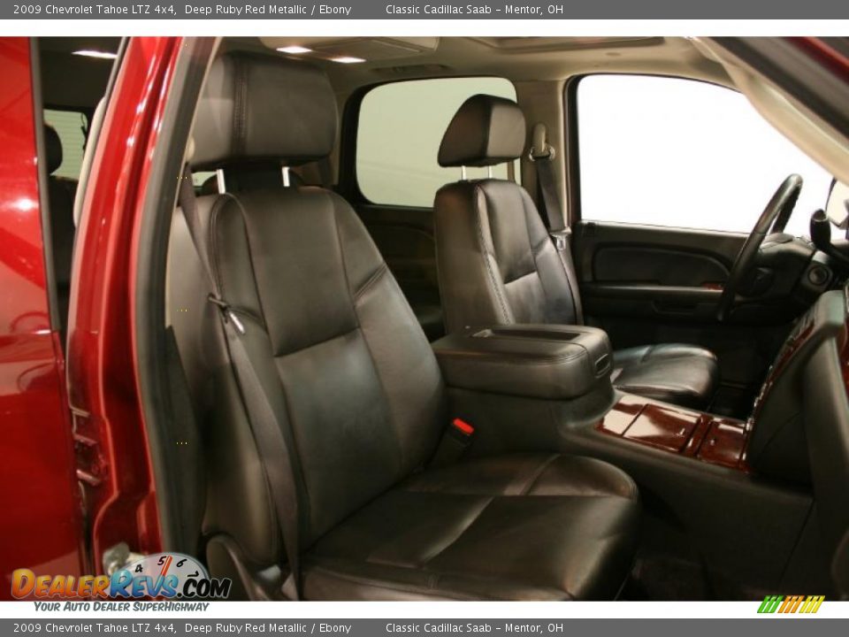 2009 Chevrolet Tahoe LTZ 4x4 Deep Ruby Red Metallic / Ebony Photo #10