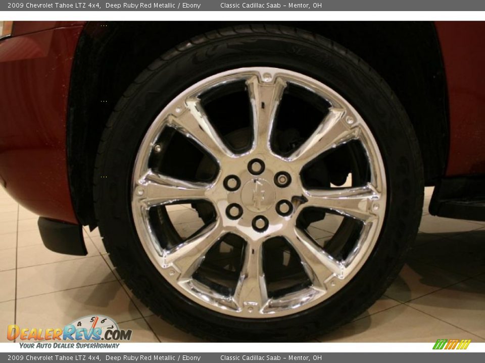 Custom Wheels of 2009 Chevrolet Tahoe LTZ 4x4 Photo #16