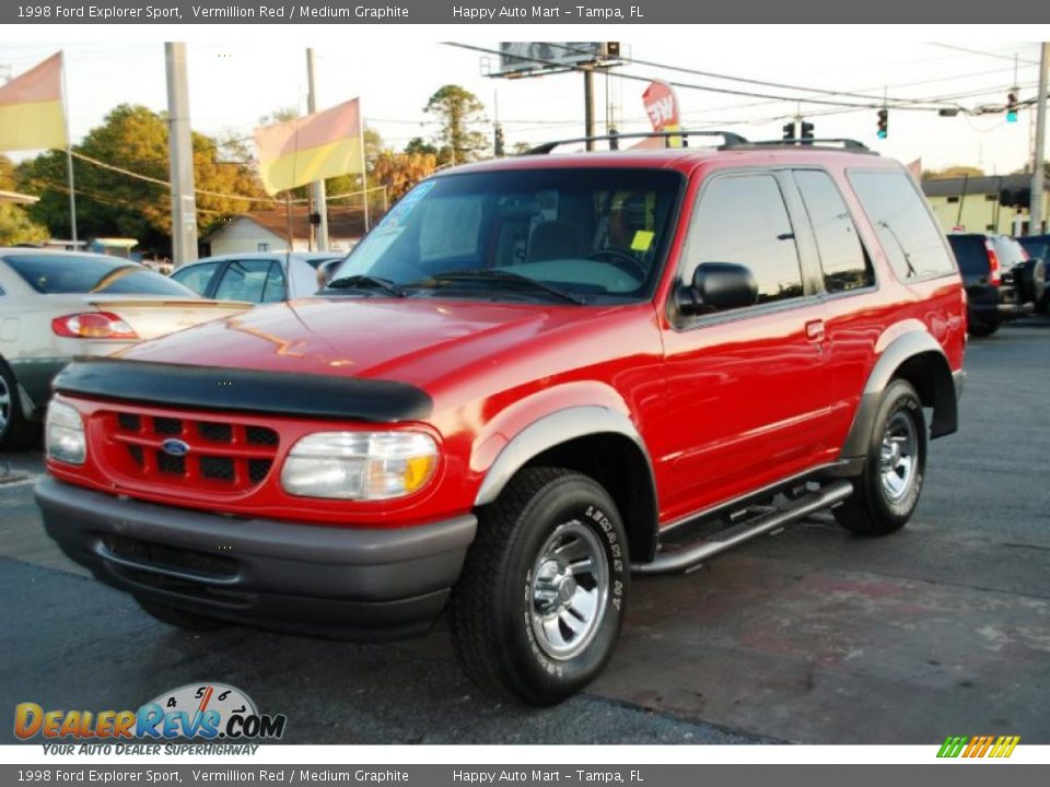 Front 3/4 View of 1998 Ford Explorer Sport Photo #2