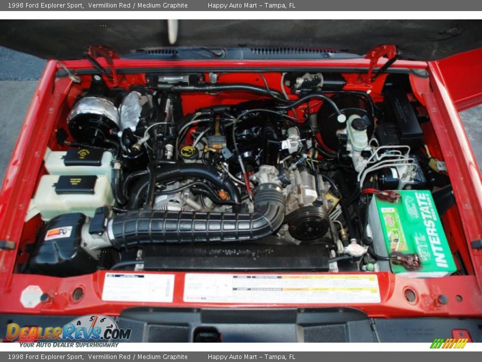 1998 Ford Explorer Sport 4.0 Liter OHV 12-Valve V6 Engine Photo #26