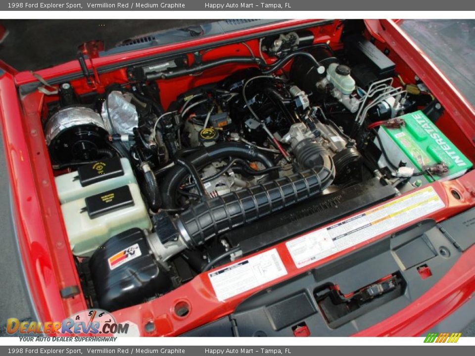 1998 Ford Explorer Sport 4.0 Liter OHV 12-Valve V6 Engine Photo #27