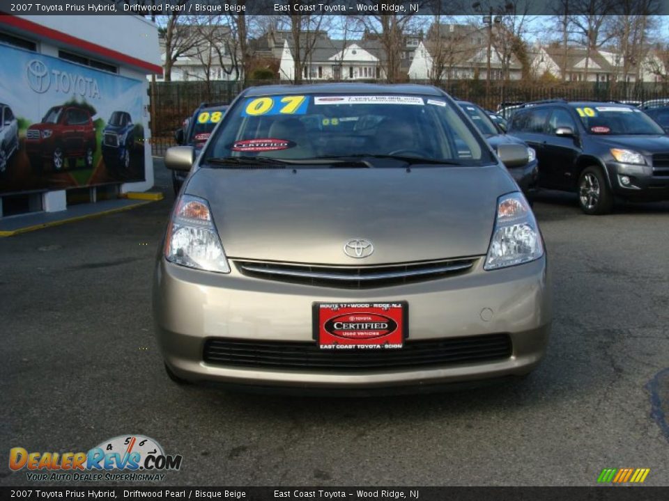 2007 Toyota Prius Hybrid Driftwood Pearl / Bisque Beige Photo #2