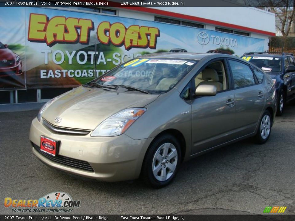 2007 Toyota Prius Hybrid Driftwood Pearl / Bisque Beige Photo #3