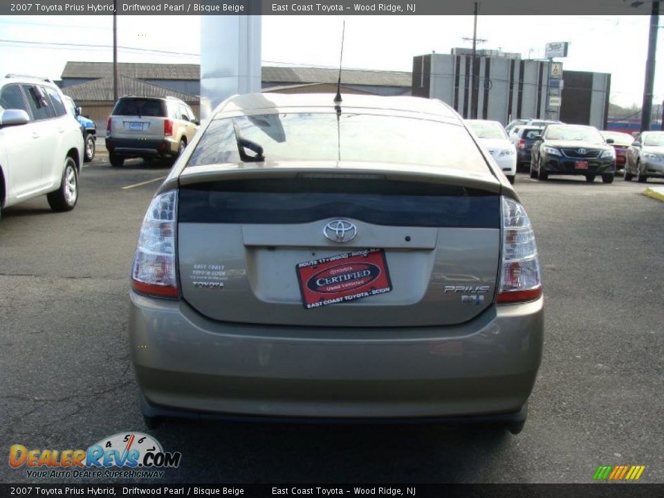 2007 Toyota Prius Hybrid Driftwood Pearl / Bisque Beige Photo #5