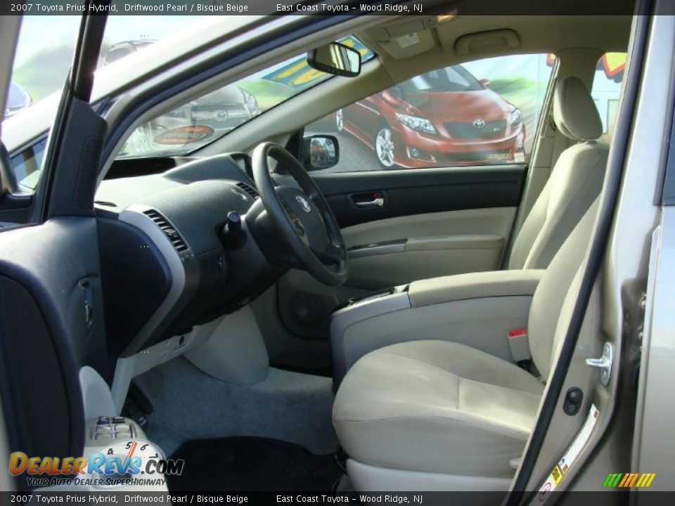 2007 Toyota Prius Hybrid Driftwood Pearl / Bisque Beige Photo #7