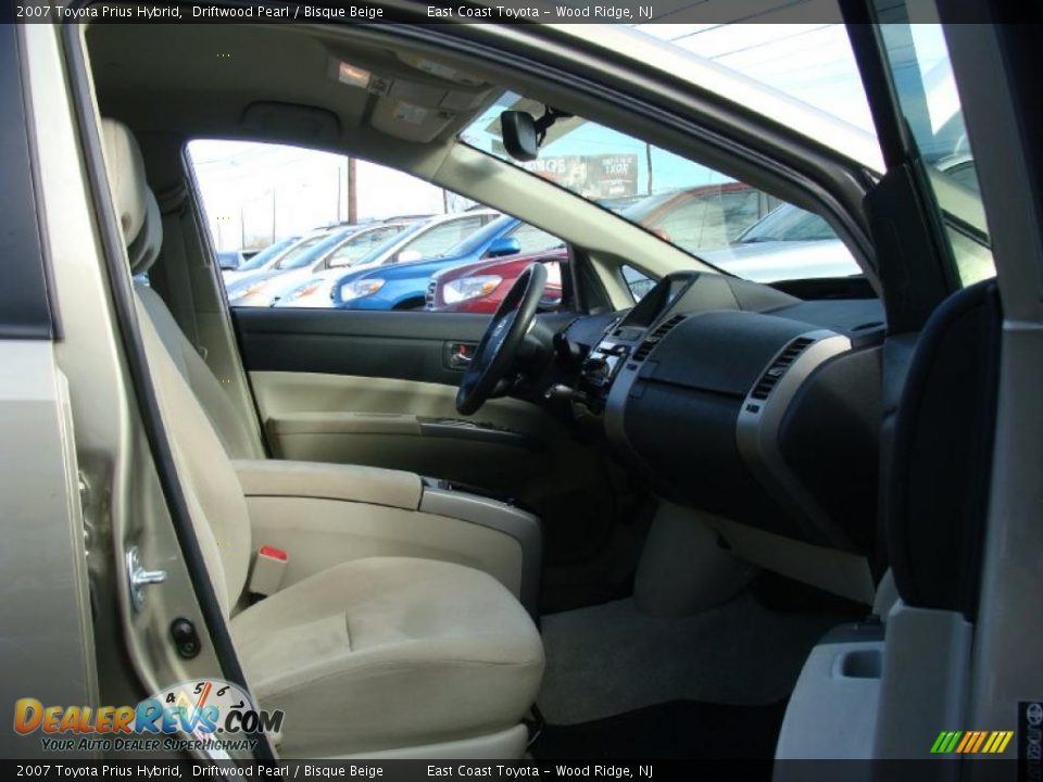 2007 Toyota Prius Hybrid Driftwood Pearl / Bisque Beige Photo #8