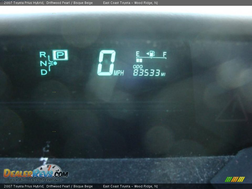2007 Toyota Prius Hybrid Driftwood Pearl / Bisque Beige Photo #10
