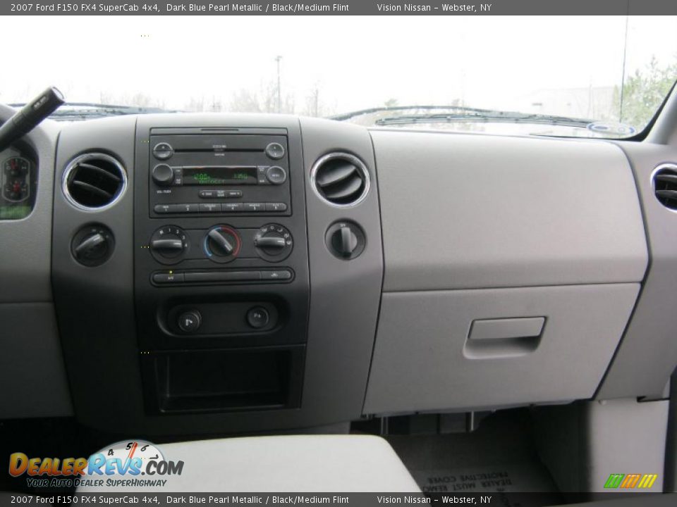 2007 Ford F150 FX4 SuperCab 4x4 Dark Blue Pearl Metallic / Black/Medium Flint Photo #20