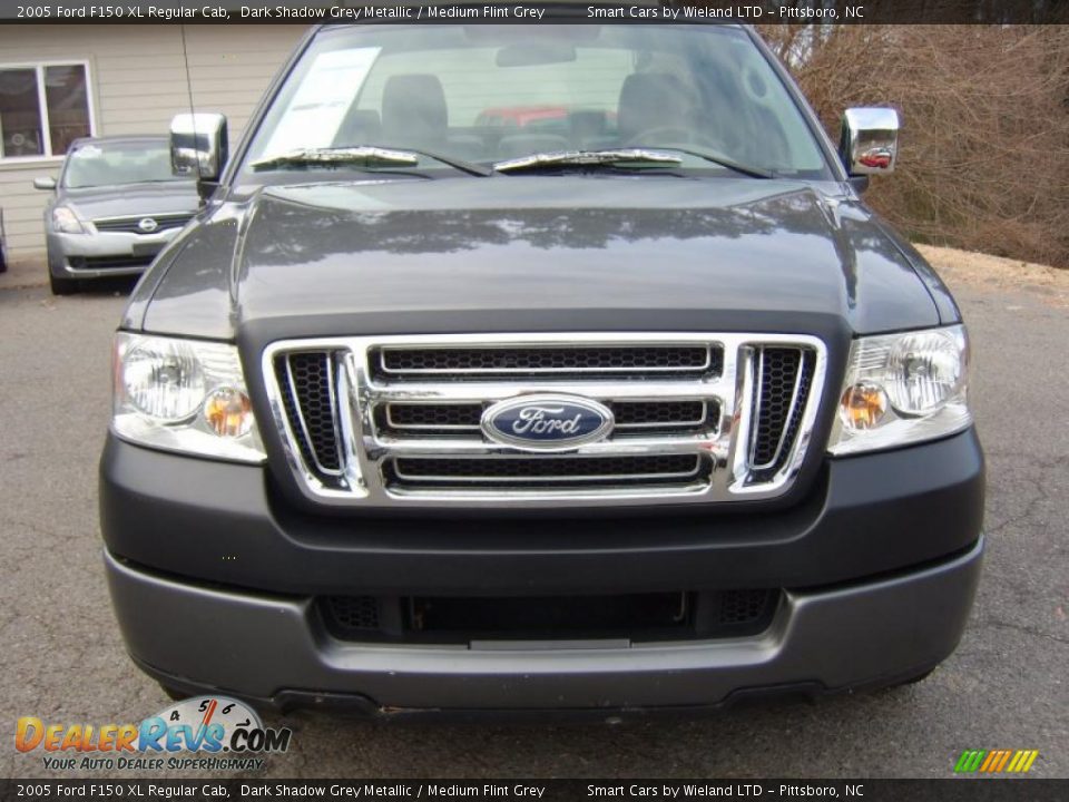 2005 Ford F150 XL Regular Cab Dark Shadow Grey Metallic / Medium Flint Grey Photo #2
