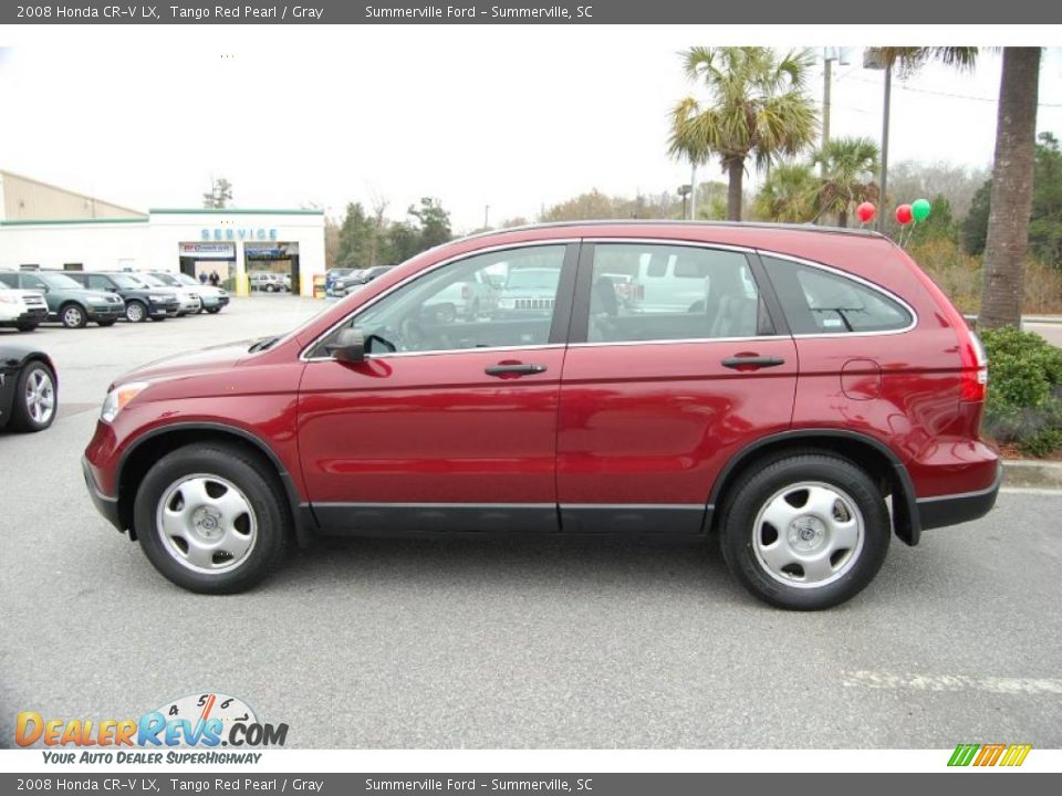 Tango Red Pearl 2008 Honda CR-V LX Photo #8