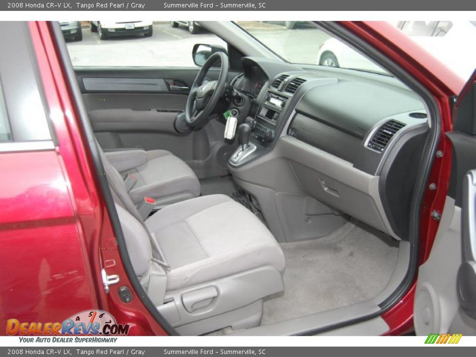 Gray Interior - 2008 Honda CR-V LX Photo #16