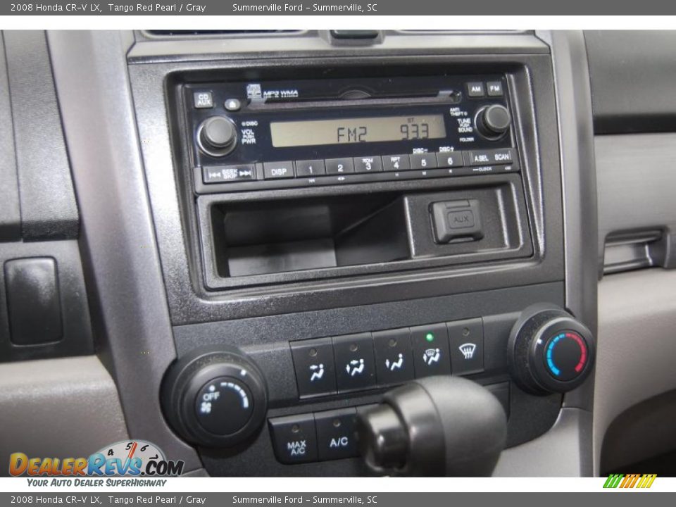 2008 Honda CR-V LX Tango Red Pearl / Gray Photo #19