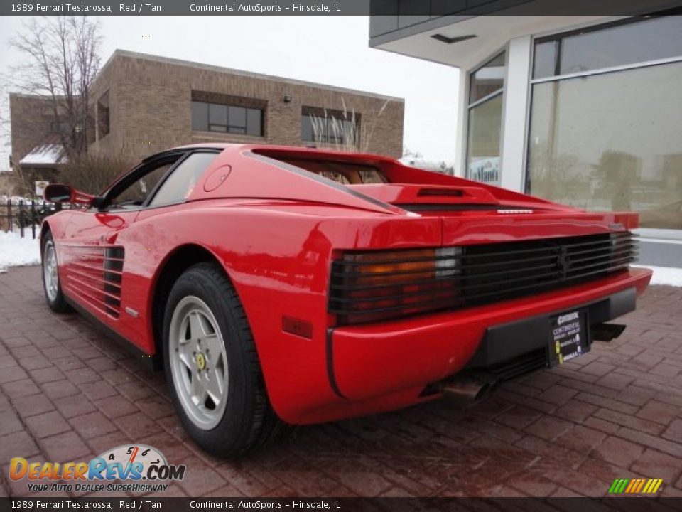 Red 1989 Ferrari Testarossa  Photo #2