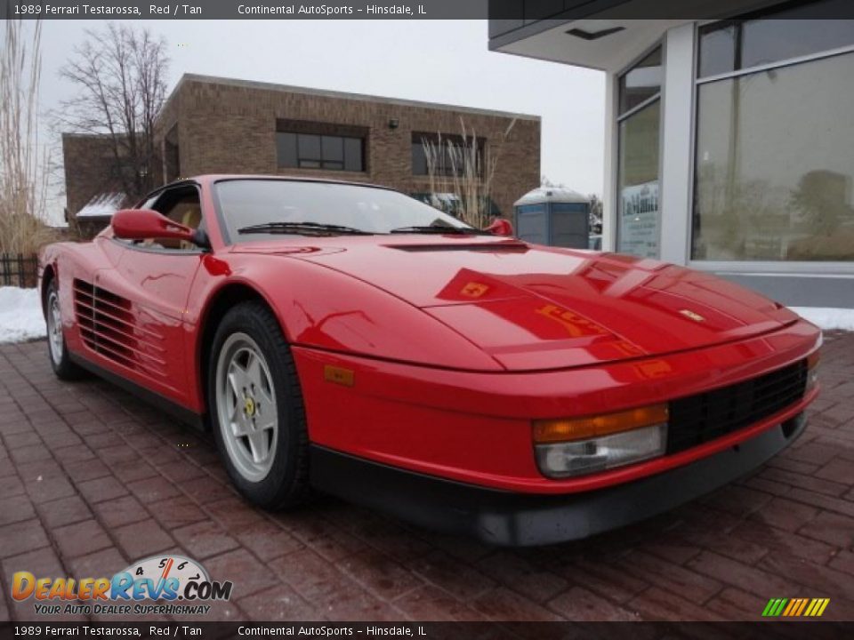 Red 1989 Ferrari Testarossa  Photo #8