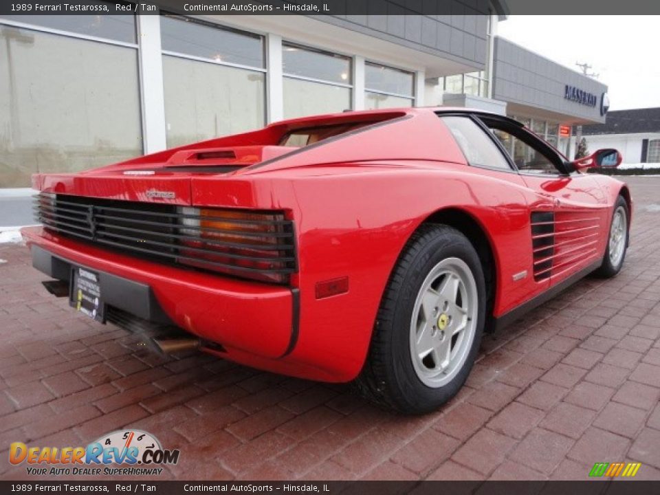 Red 1989 Ferrari Testarossa  Photo #10