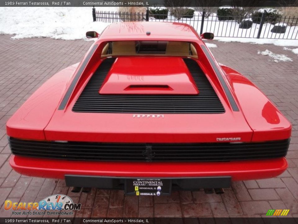 Red 1989 Ferrari Testarossa  Photo #11