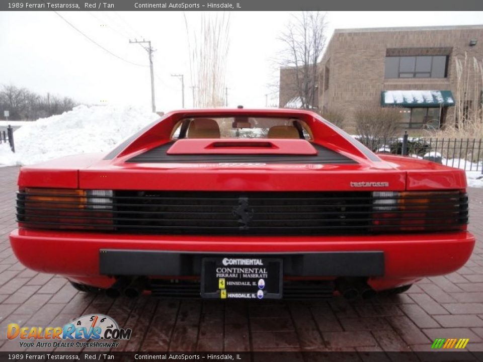 Red 1989 Ferrari Testarossa  Photo #12