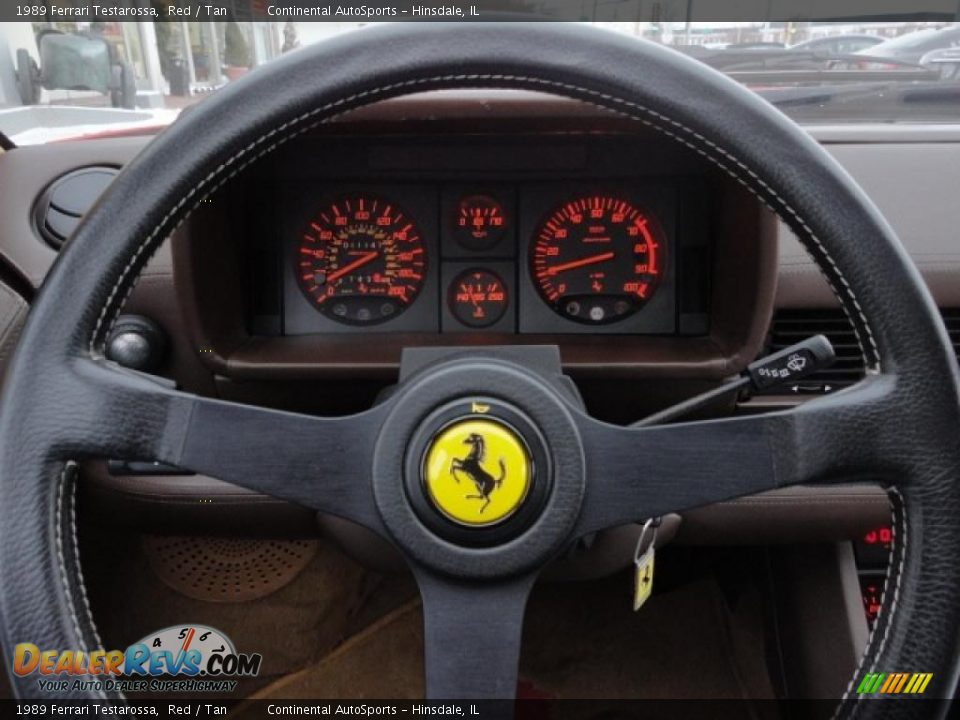 1989 Ferrari Testarossa  Steering Wheel Photo #21