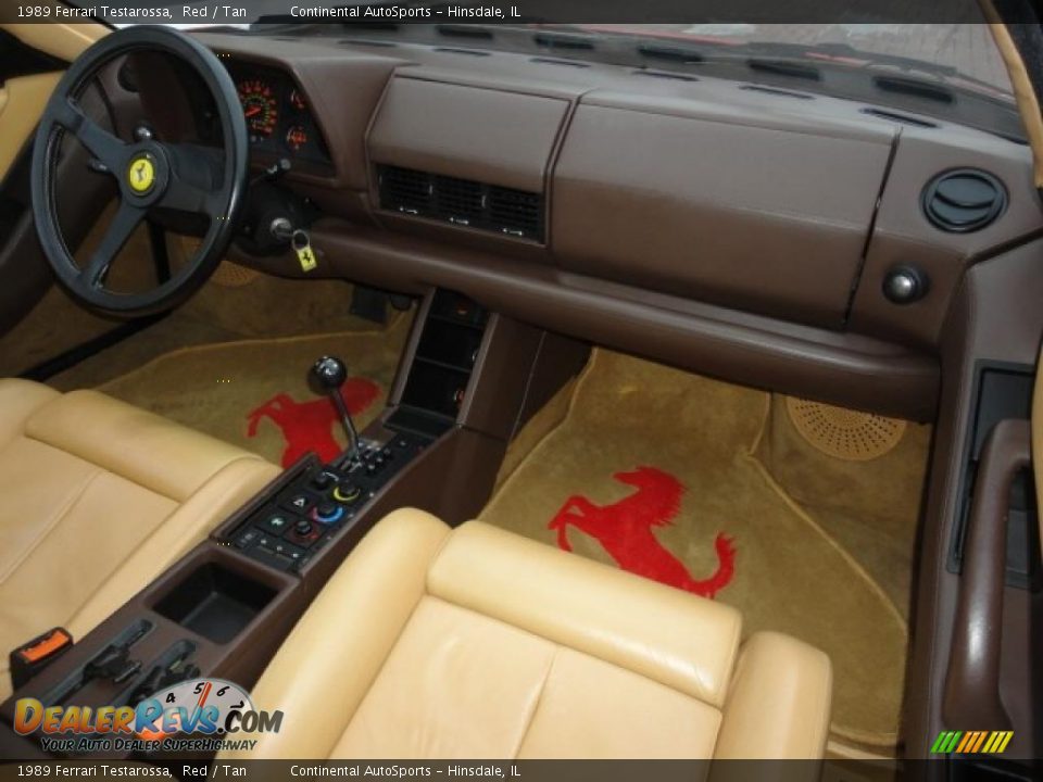 Dashboard of 1989 Ferrari Testarossa  Photo #30