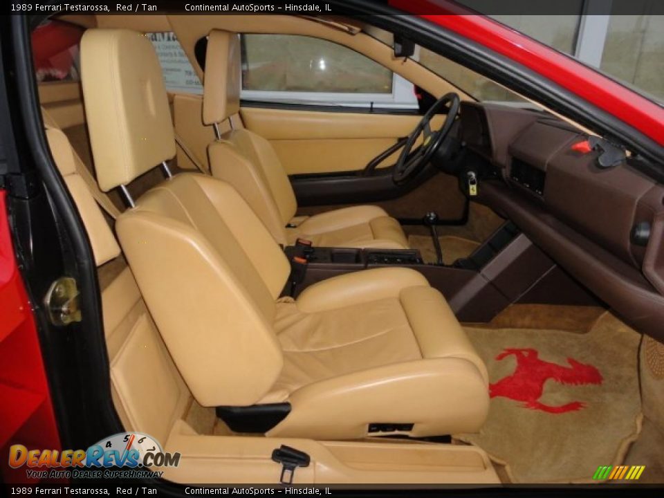 Tan Interior - 1989 Ferrari Testarossa  Photo #32