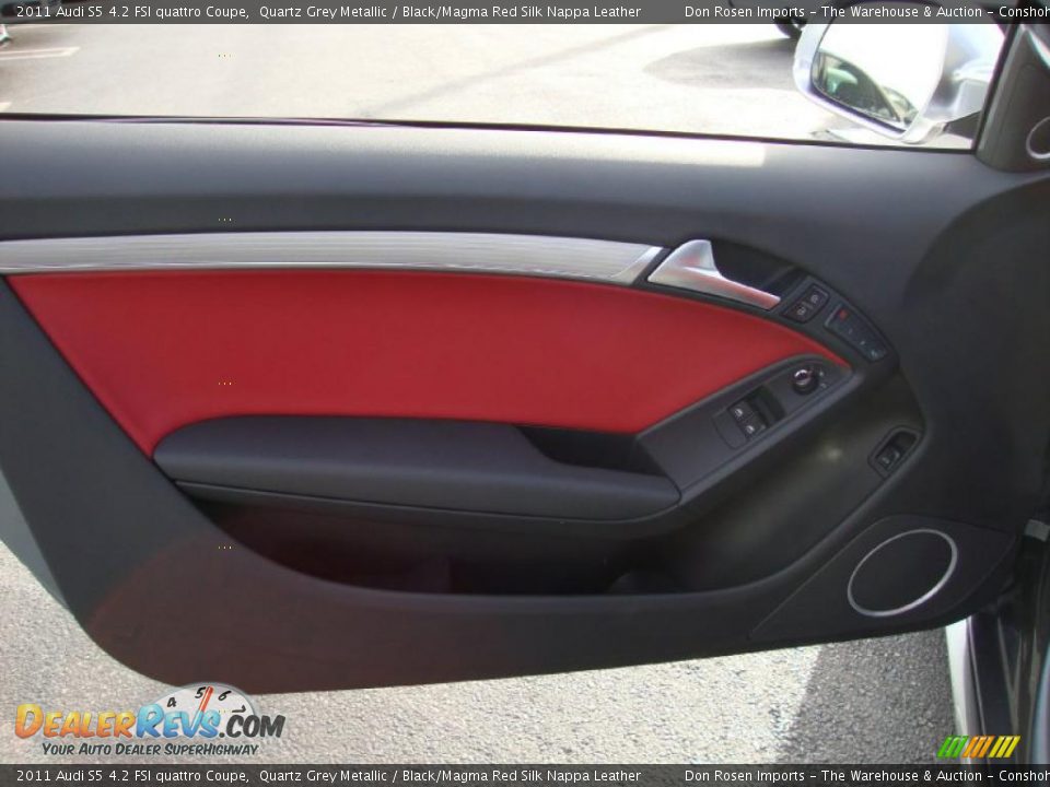 Door Panel of 2011 Audi S5 4.2 FSI quattro Coupe Photo #13
