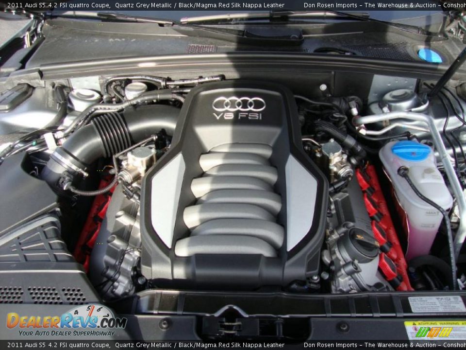 2011 Audi S5 4.2 FSI quattro Coupe 4.2 Liter FSI DOHC 32-Valve VVT V8 Engine Photo #24