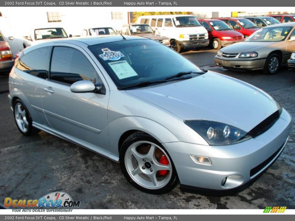 CD Silver Metallic 2002 Ford Focus SVT Coupe Photo #7