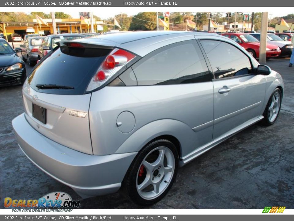 CD Silver Metallic 2002 Ford Focus SVT Coupe Photo #8