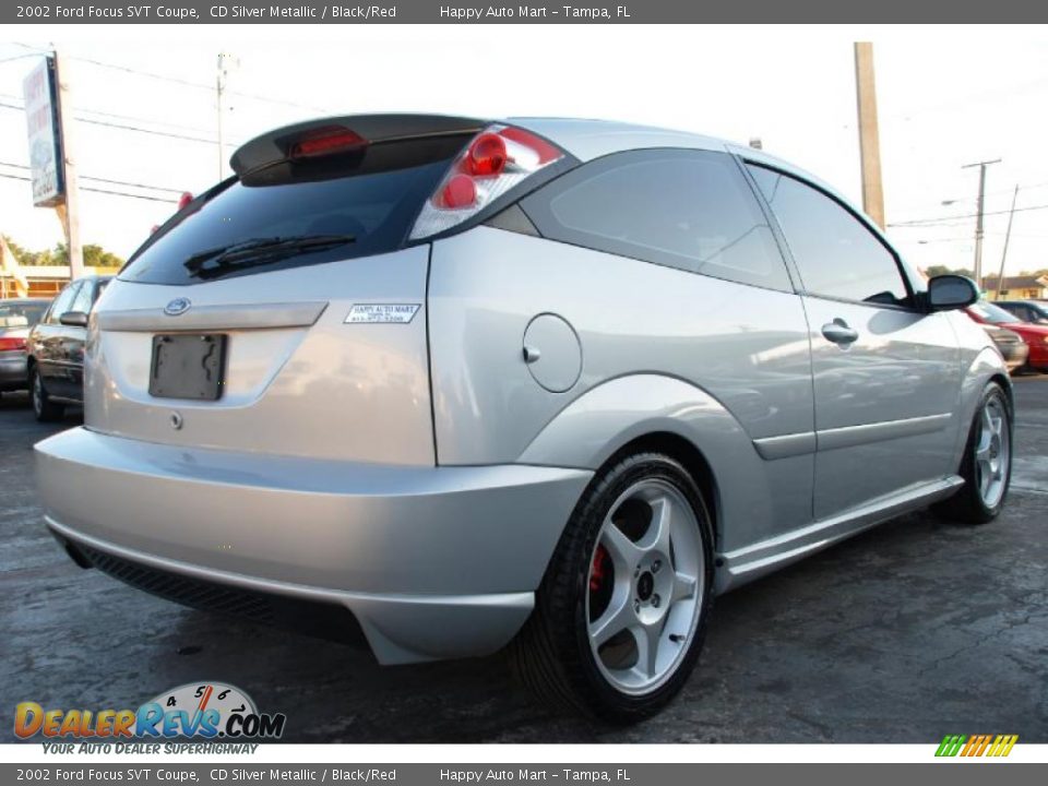 CD Silver Metallic 2002 Ford Focus SVT Coupe Photo #9