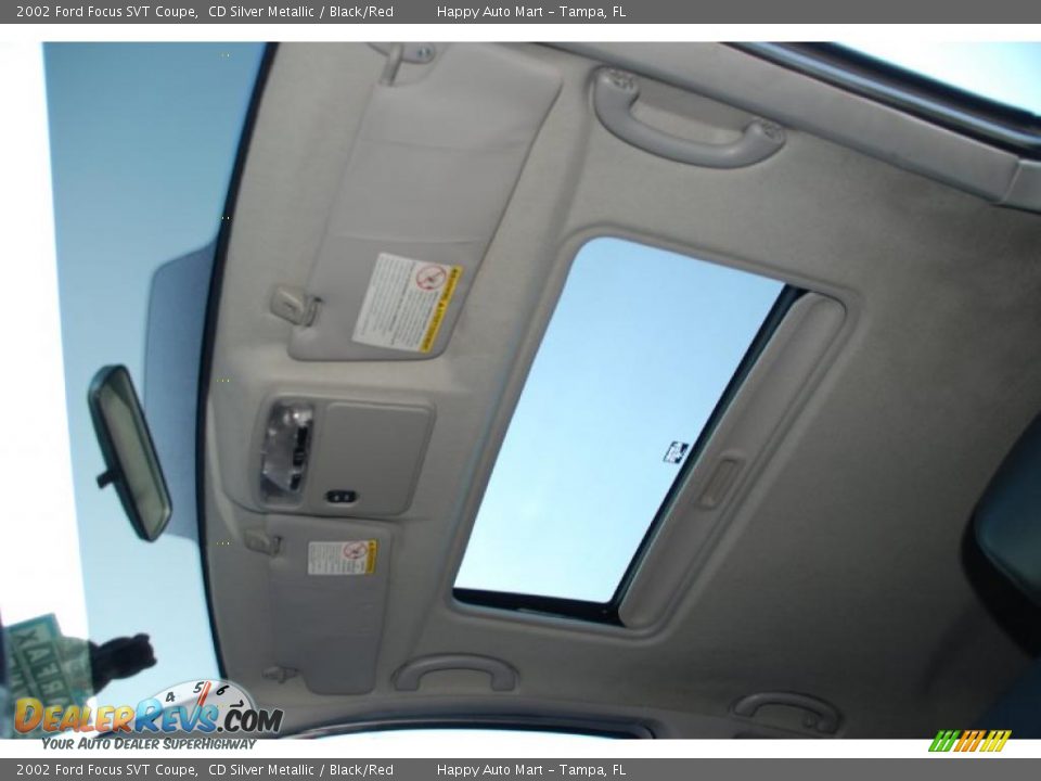 Sunroof of 2002 Ford Focus SVT Coupe Photo #33