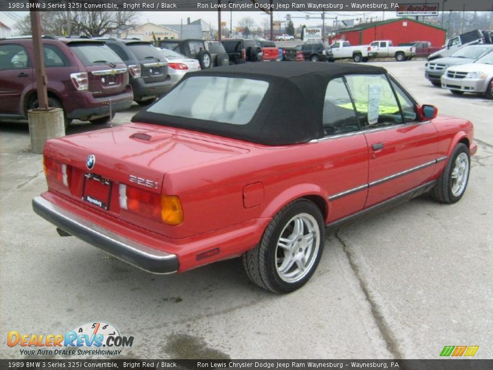 1989 Bmw 325i red convertible #1