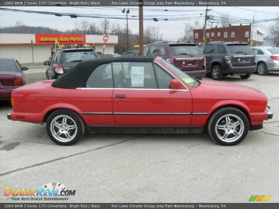 1989 Bmw 325i red convertible #5