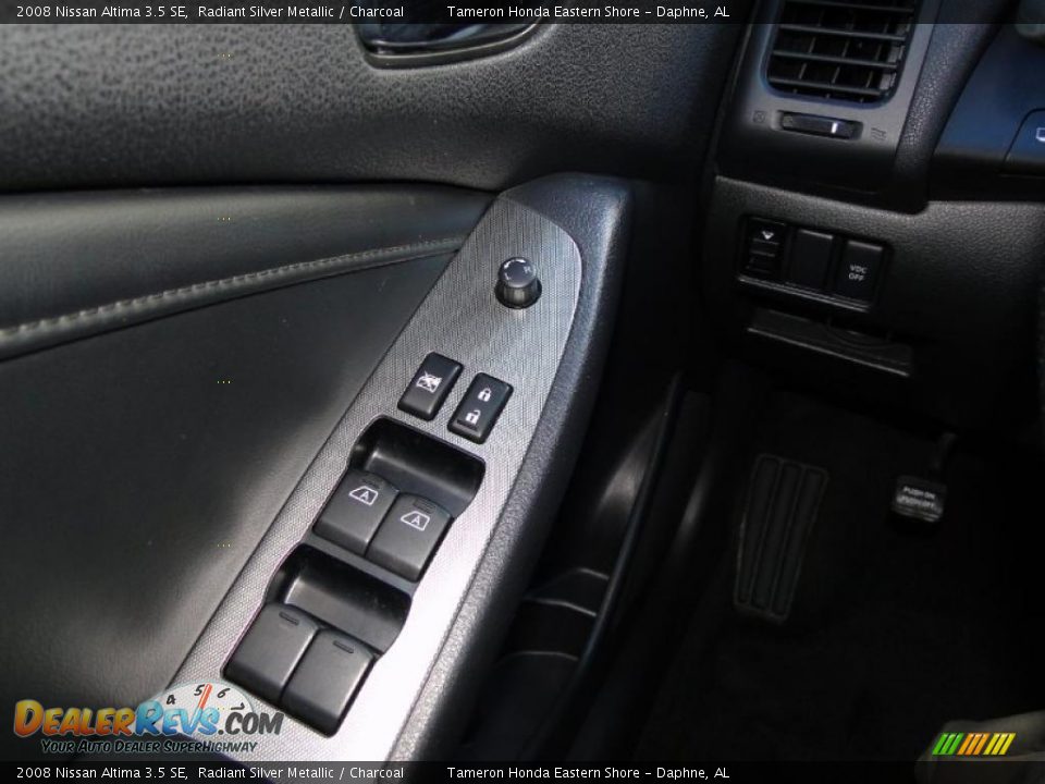 2008 Nissan Altima 3.5 SE Radiant Silver Metallic / Charcoal Photo #15
