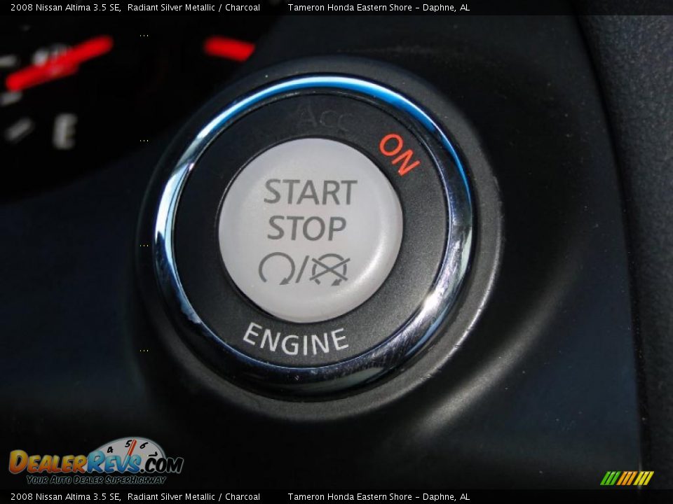 2008 Nissan Altima 3.5 SE Radiant Silver Metallic / Charcoal Photo #19