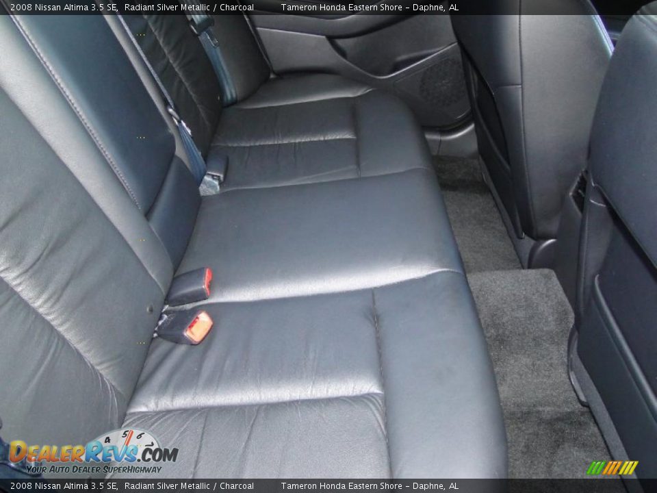 2008 Nissan Altima 3.5 SE Radiant Silver Metallic / Charcoal Photo #28