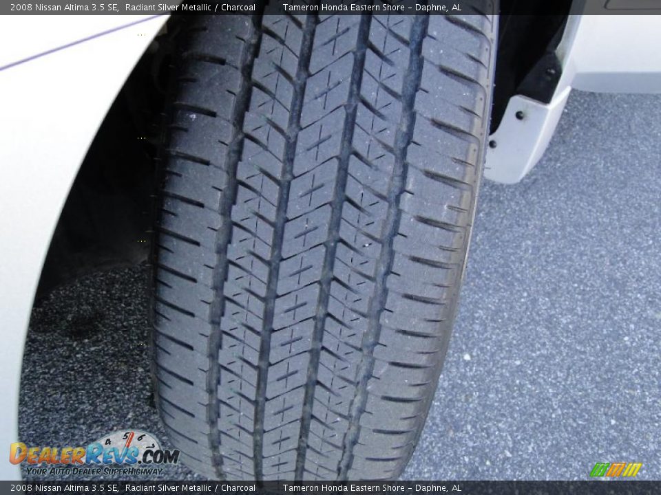 2008 Nissan Altima 3.5 SE Radiant Silver Metallic / Charcoal Photo #32