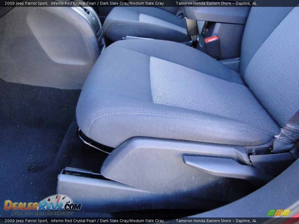 2009 Jeep Patriot Sport Inferno Red Crystal Pearl / Dark Slate Gray/Medium Slate Gray Photo #13