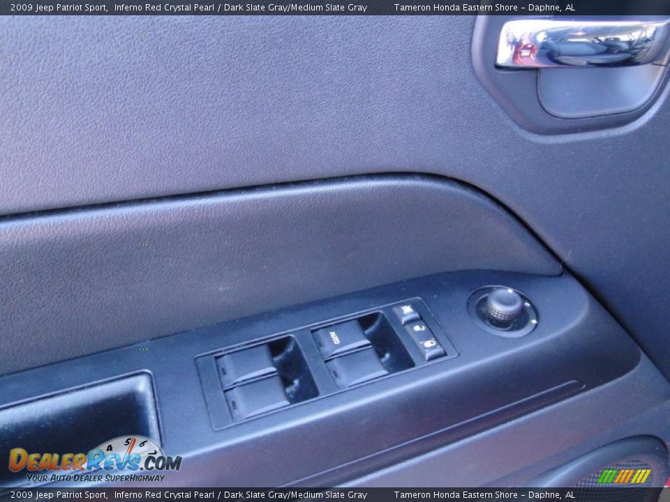 2009 Jeep Patriot Sport Inferno Red Crystal Pearl / Dark Slate Gray/Medium Slate Gray Photo #14