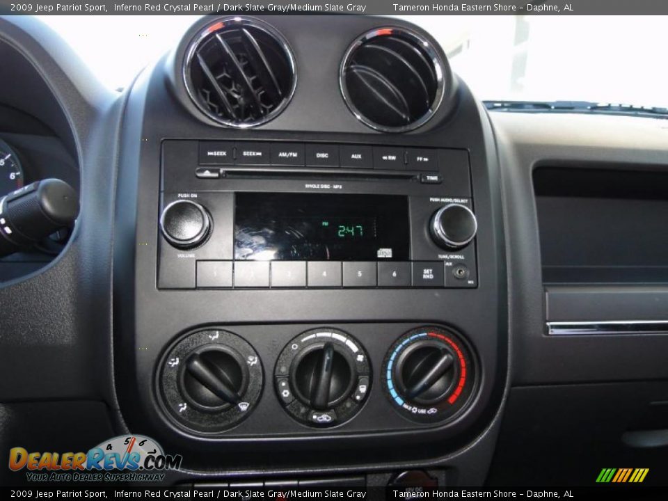 2009 Jeep Patriot Sport Inferno Red Crystal Pearl / Dark Slate Gray/Medium Slate Gray Photo #18