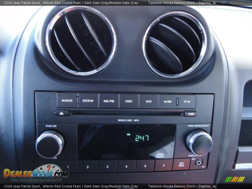 2009 Jeep Patriot Sport Inferno Red Crystal Pearl / Dark Slate Gray/Medium Slate Gray Photo #19