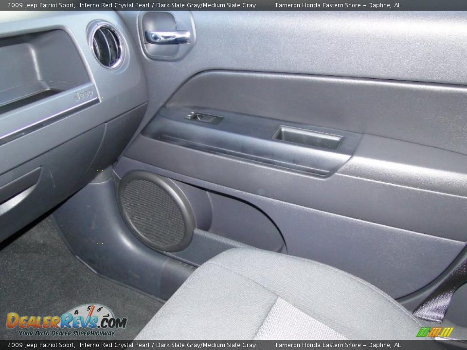 2009 Jeep Patriot Sport Inferno Red Crystal Pearl / Dark Slate Gray/Medium Slate Gray Photo #22