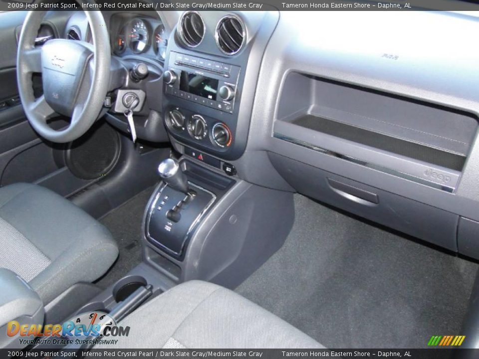 2009 Jeep Patriot Sport Inferno Red Crystal Pearl / Dark Slate Gray/Medium Slate Gray Photo #23